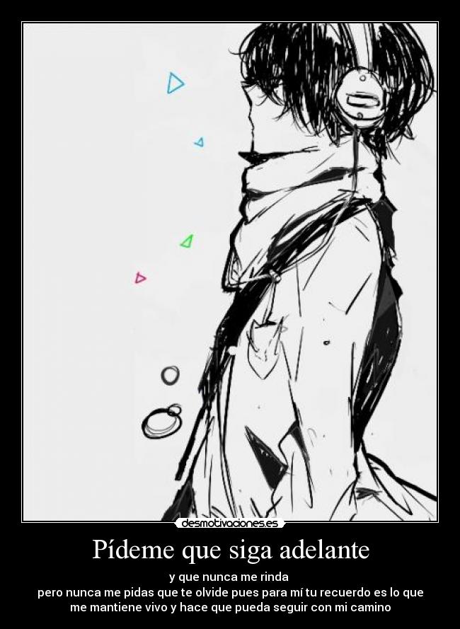 carteles pideme anime desmotivaciones