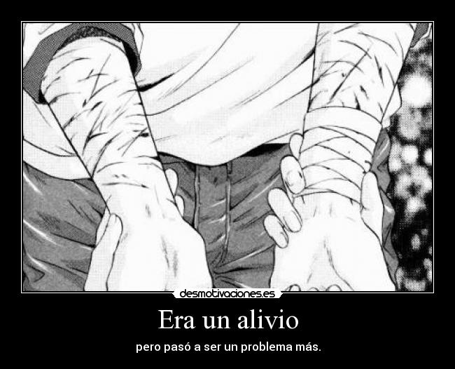 Era un alivio - 