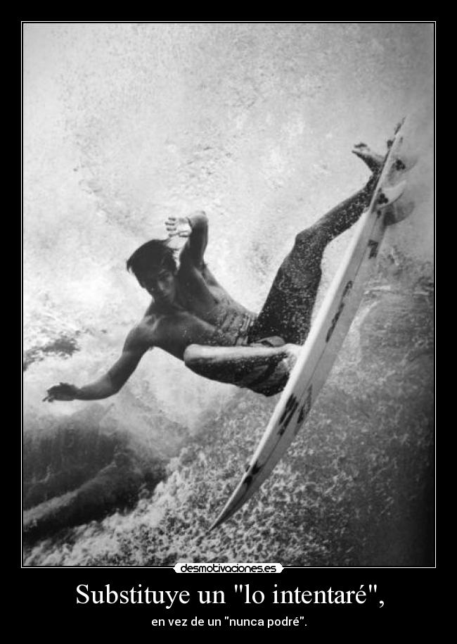 Substituye un lo intentaré, -