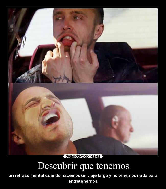 Descubrir que tenemos - 