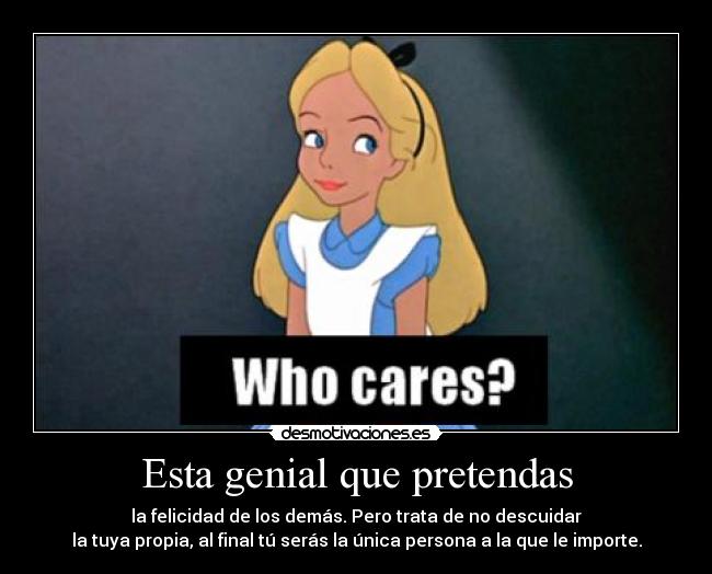 Esta genial que pretendas -