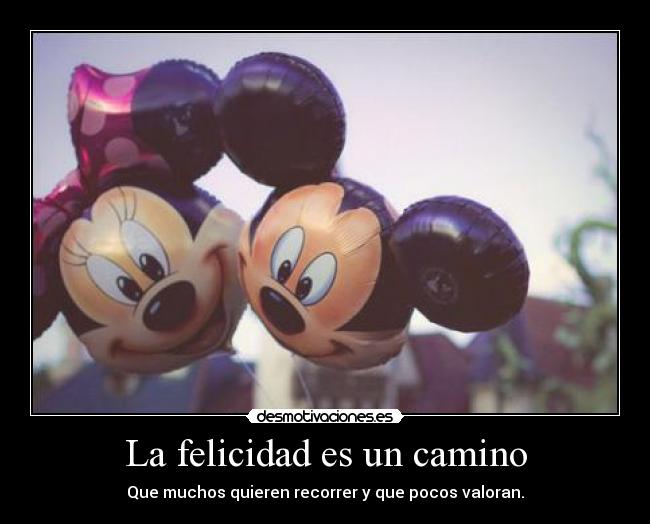 carteles felicidad felicidad camino desmotivaciones