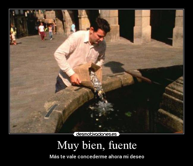 Muy bien, fuente - 