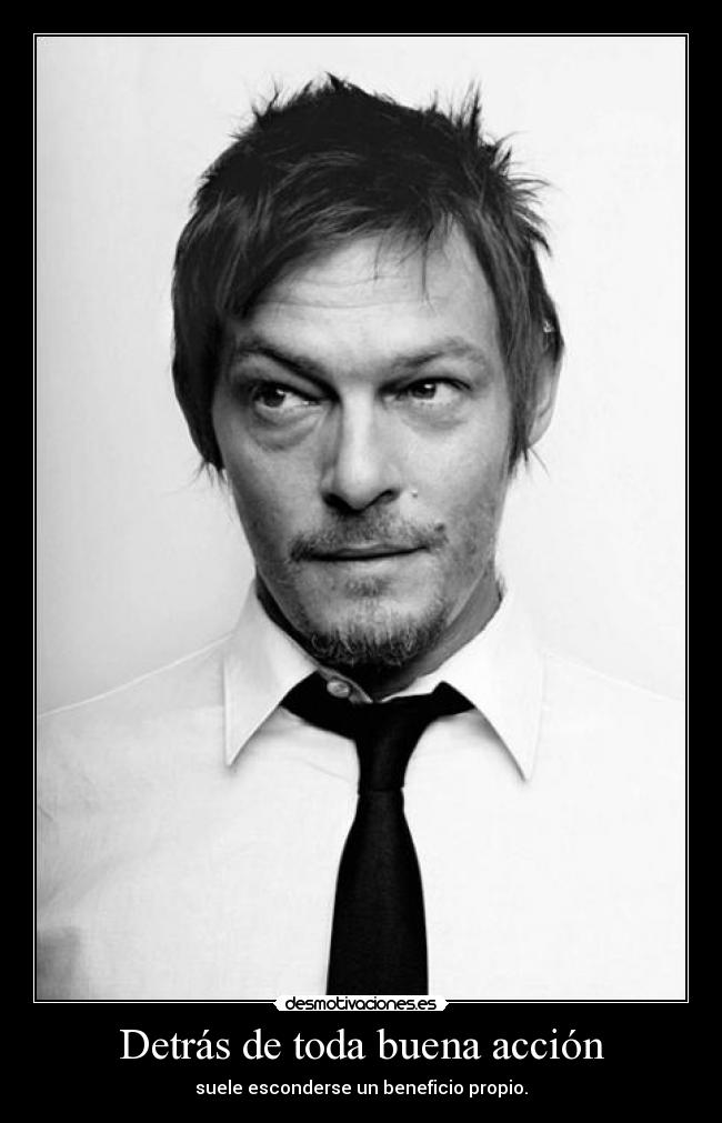 Detrás de toda buena acción - 