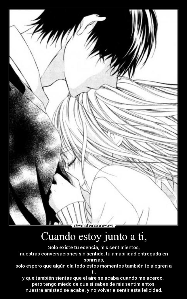 Cuando estoy junto a ti, - 