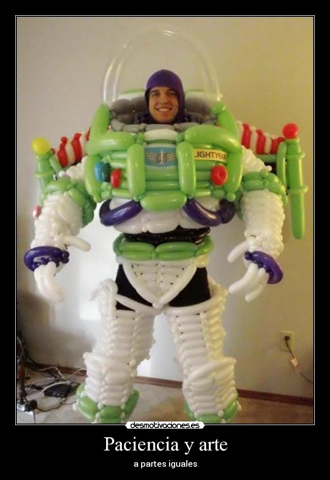 carteles arte paciencia arte disfraz desmotivaciones