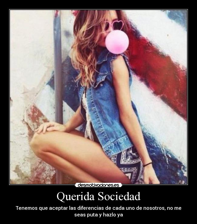 Querida Sociedad -