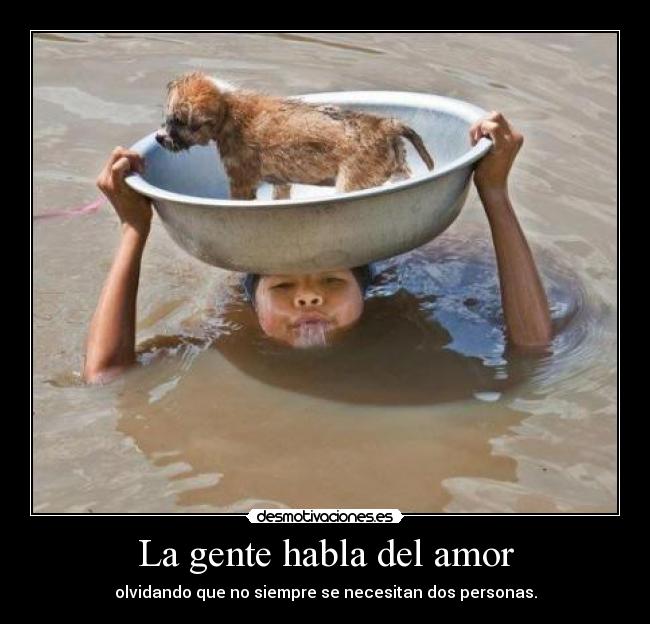 La gente habla del amor - 