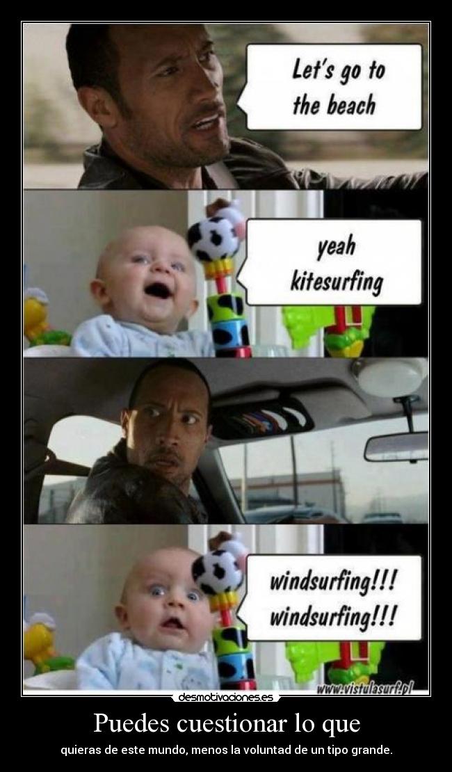 Puedes cuestionar lo que -