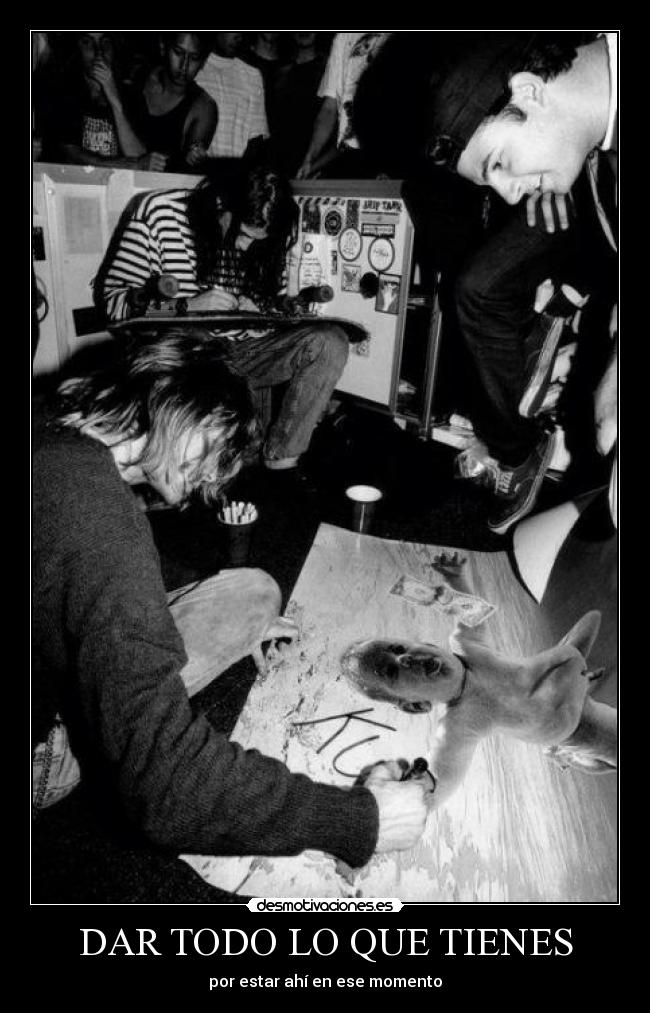 DAR TODO LO QUE TIENES -