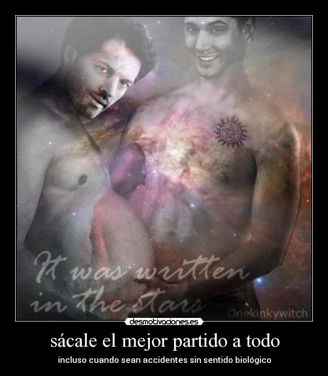 carteles supernatural mpreg xddd din winsheste castie desmotivaciones