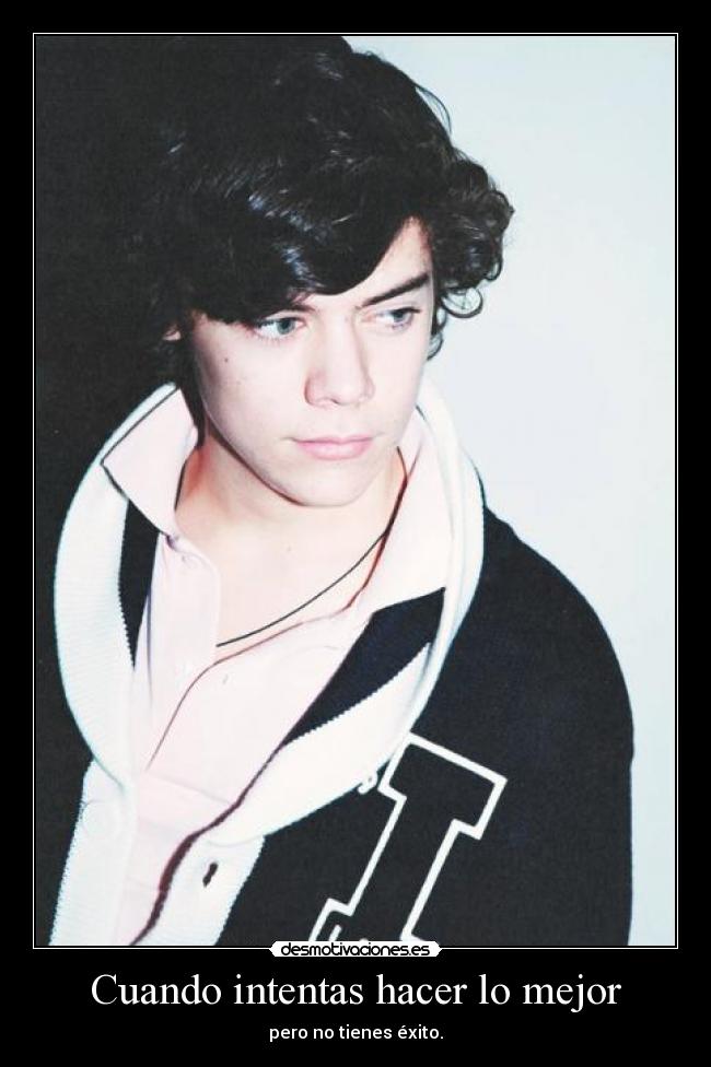 carteles harry styles desmotivaciones
