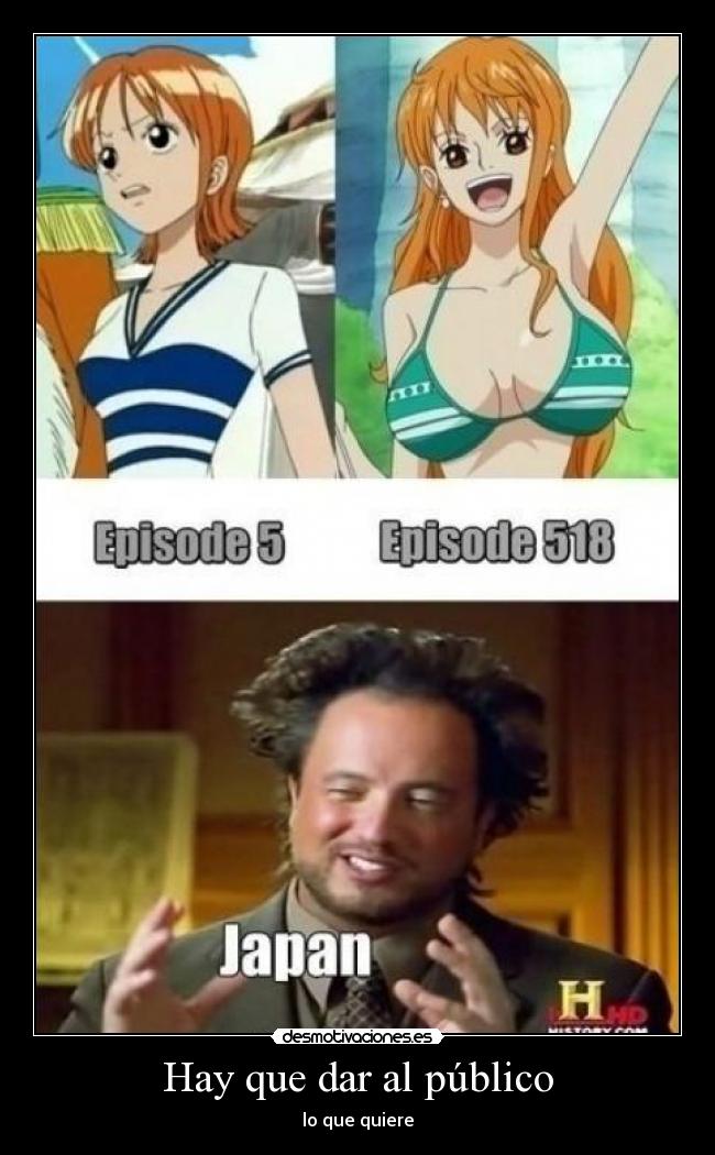 Hay que dar al público - 