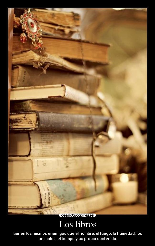 Los libros -