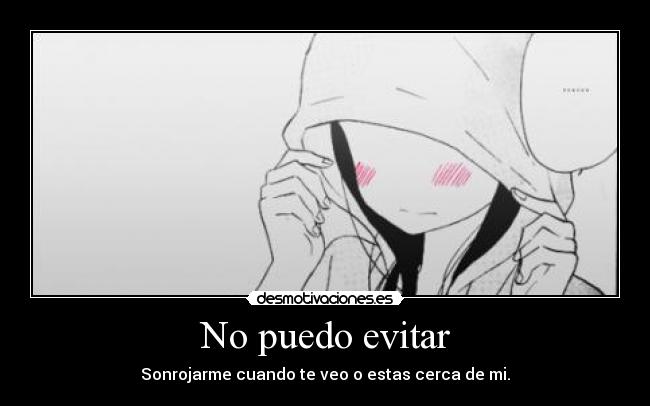 carteles manga love sonrojar amor desmotivaciones