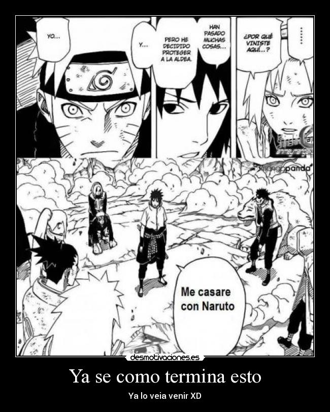 Ya se como termina esto - Ya lo veia venir XD