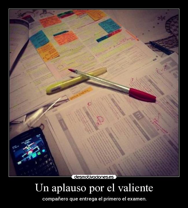 Un aplauso por el valiente -