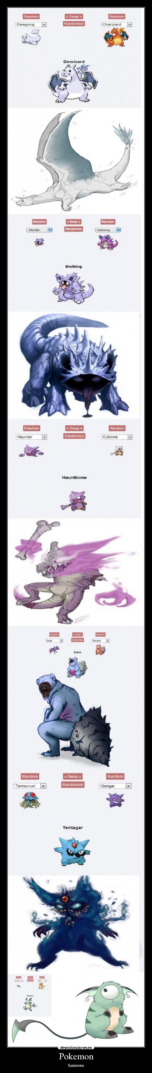 Pokemon - fusiones