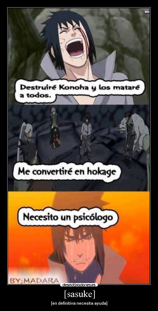 carteles sevenix anime naruto desmotivaciones