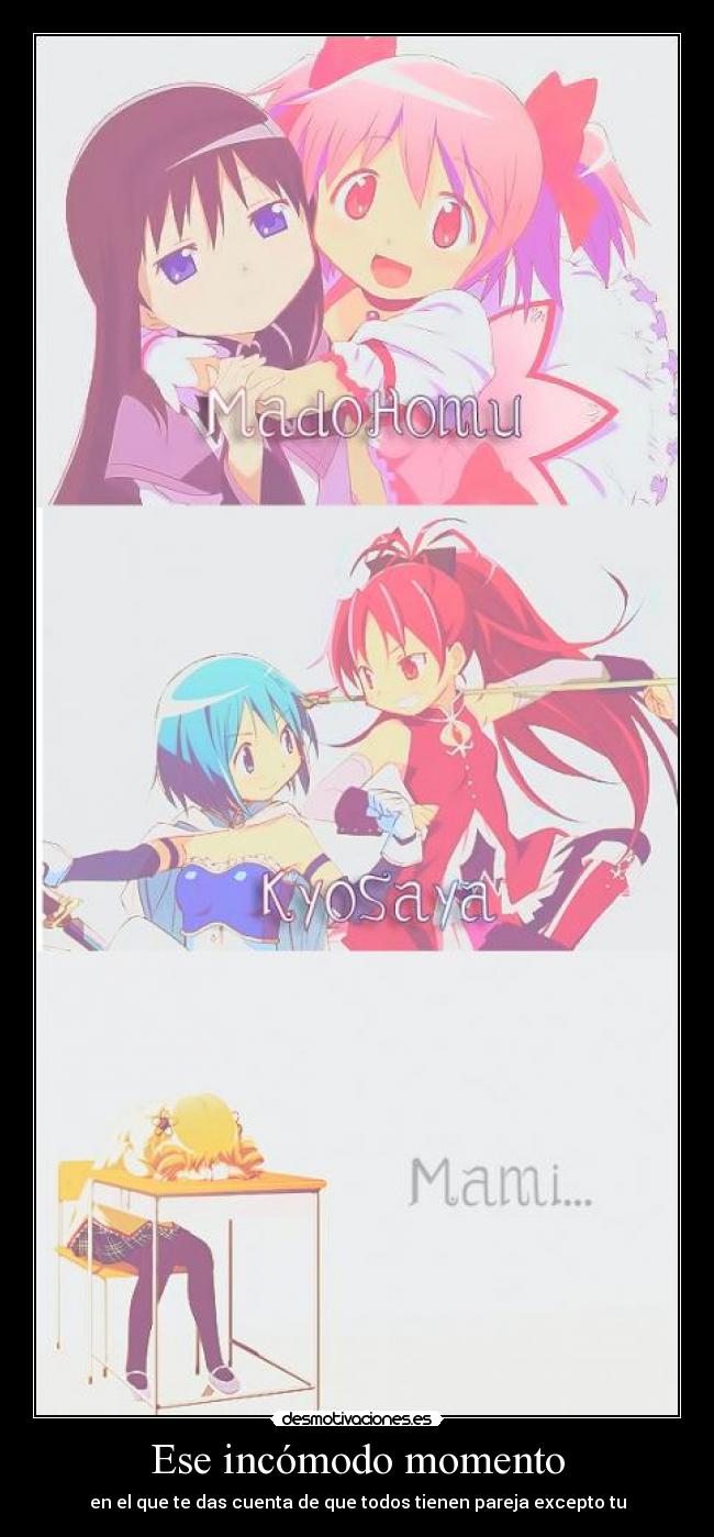 Ese incómodo momento - en el que te das cuenta de que todos tienen pareja excepto tu