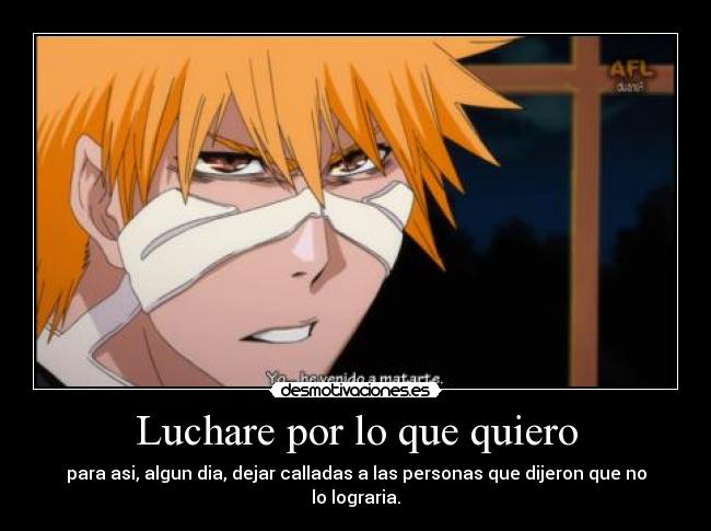 carteles anime bleach desmotivaciones