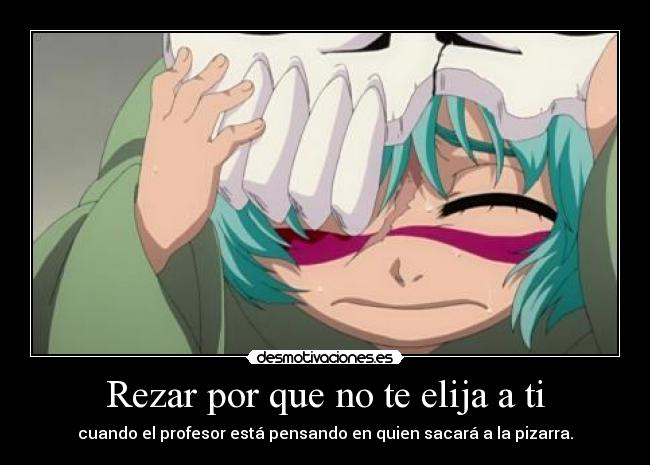 Rezar por que no te elija a ti -