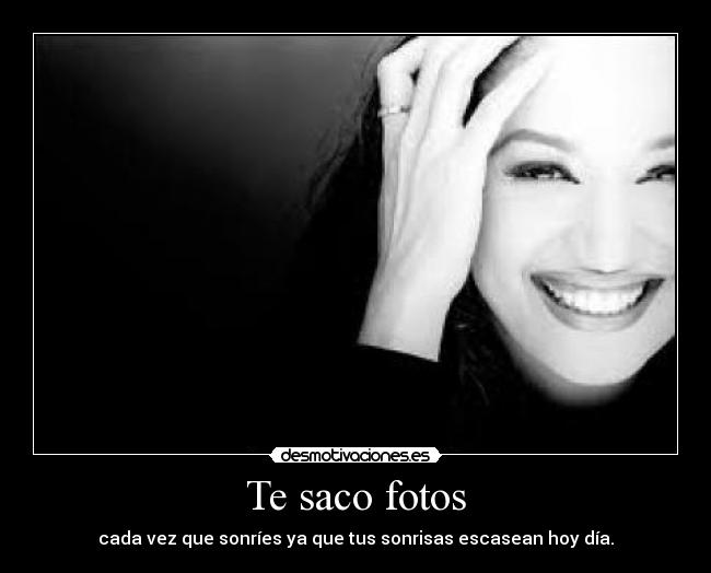 Te saco fotos - 