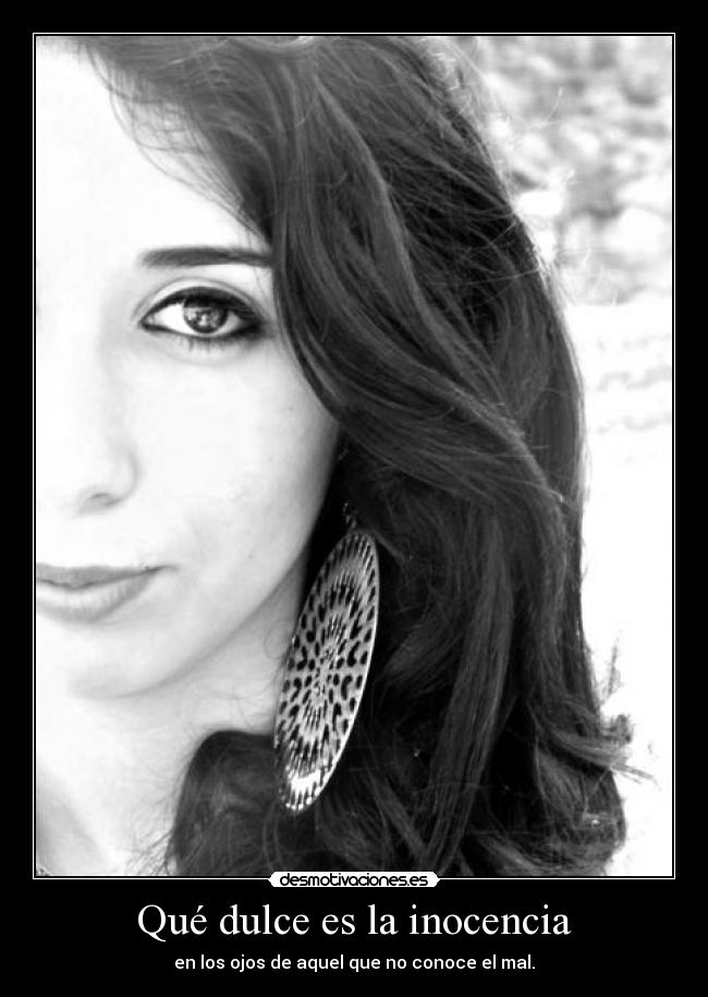 Qué dulce es la inocencia - 