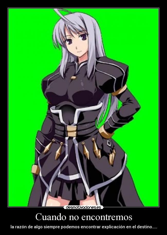 Cuando no encontremos -