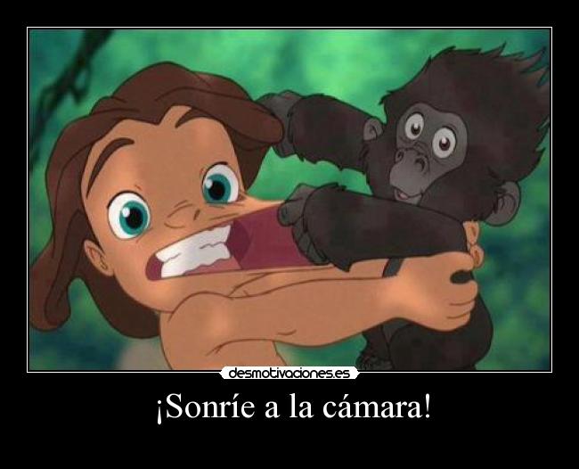 ¡Sonríe a la cámara! -