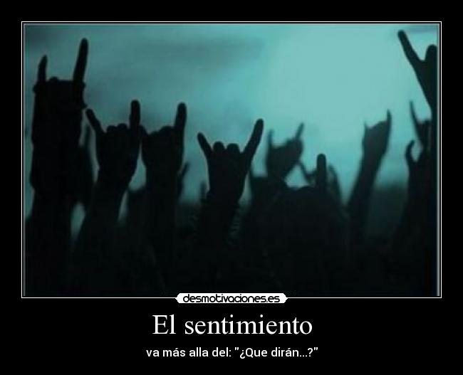 El sentimiento - 