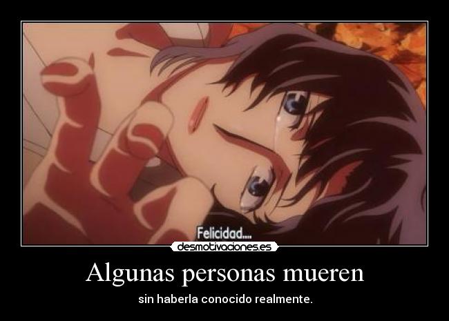 Algunas personas mueren -