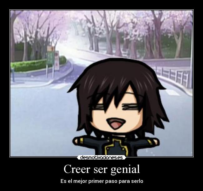Creer ser genial - 