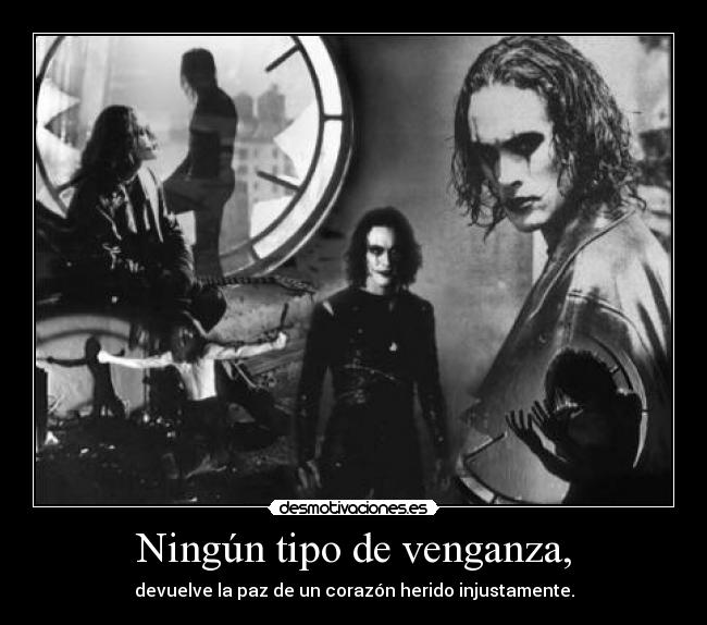 Ningún tipo de venganza, - 
