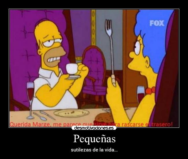 carteles querida marge parece que sirve para rascarse trasero desmotivaciones