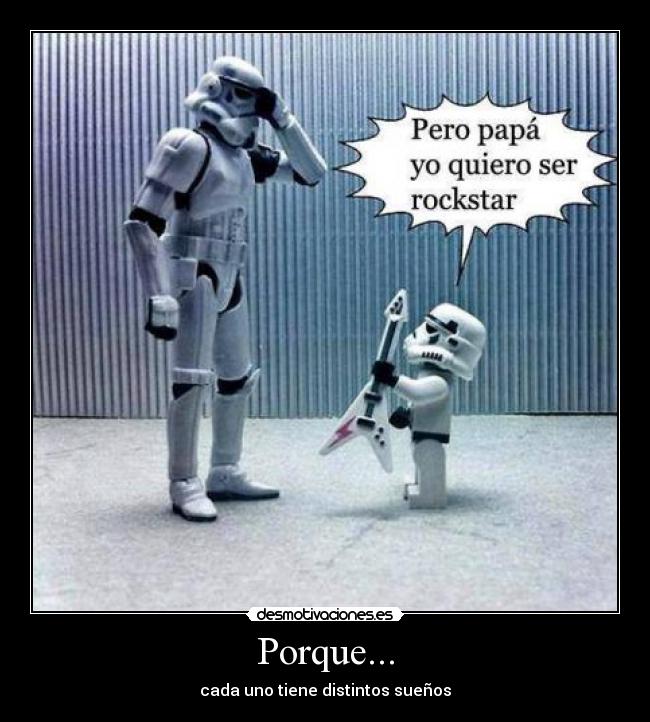Porque... -