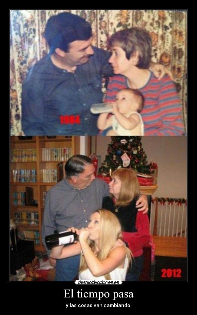 carteles paso del tiempo desmotivaciones