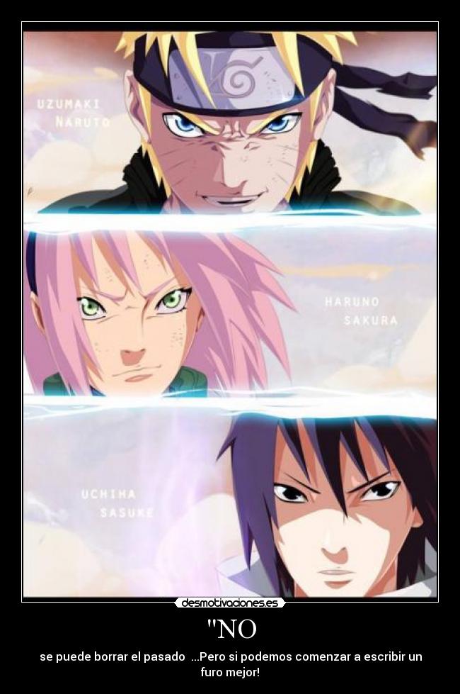 carteles sasusaku sakura naruto sasuke shippuden desmotivaciones