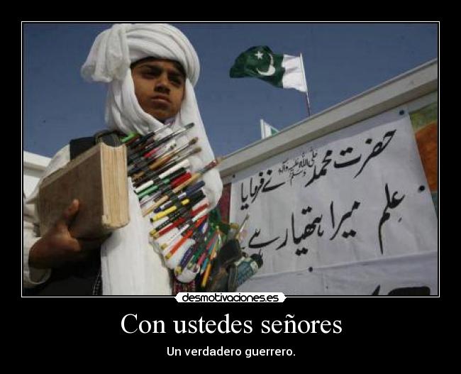 Con ustedes señores - 