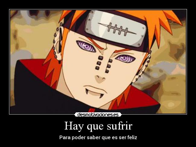 Hay que sufrir -