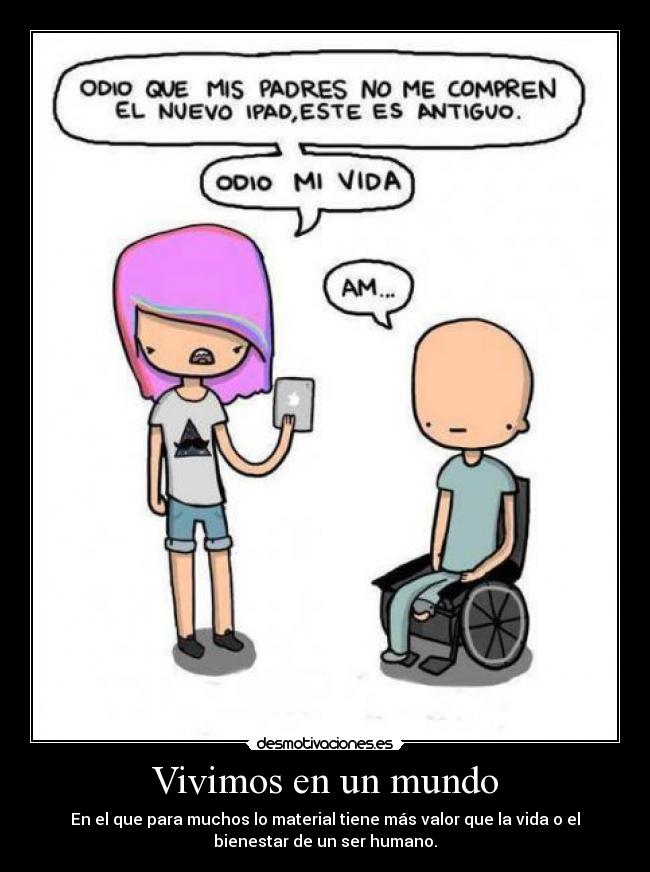 Vivimos en un mundo -