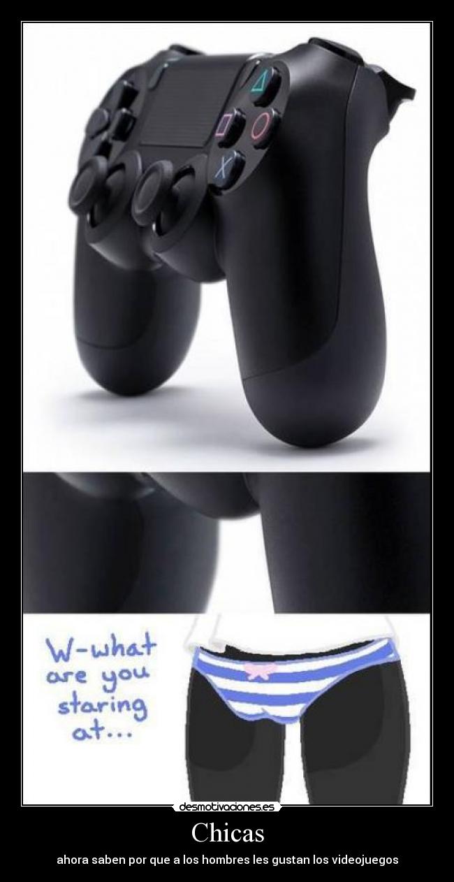Chicas - ahora saben por que a los hombres les gustan los videojuegos