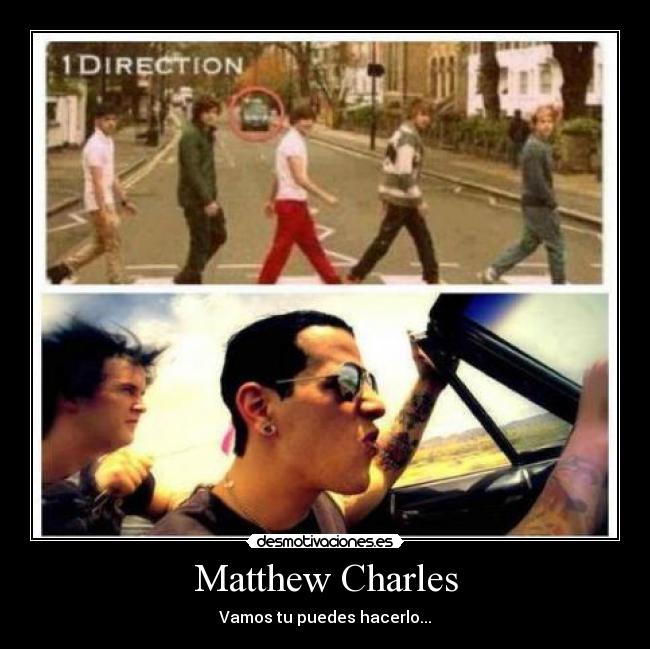 carteles matthew charles desmotivaciones