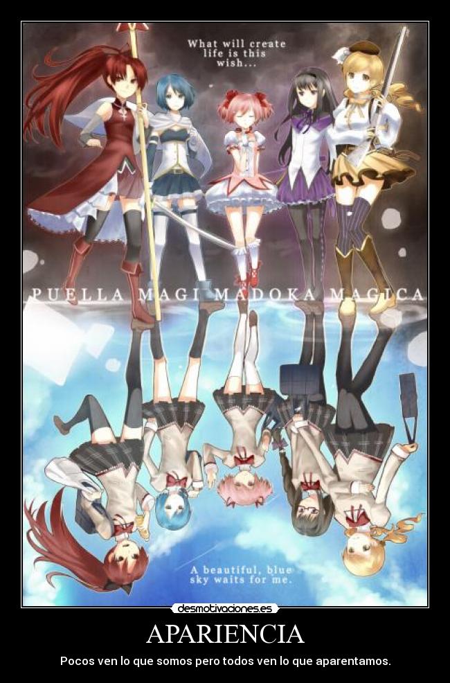 APARIENCIA - Pocos ven lo que somos pero todos ven lo que aparentamos.