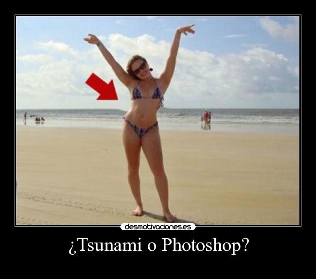 ¿Tsunami o Photoshop? - 