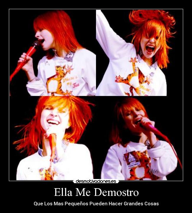 carteles paramore desmotivaciones