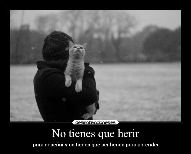 No tienes que herir - 