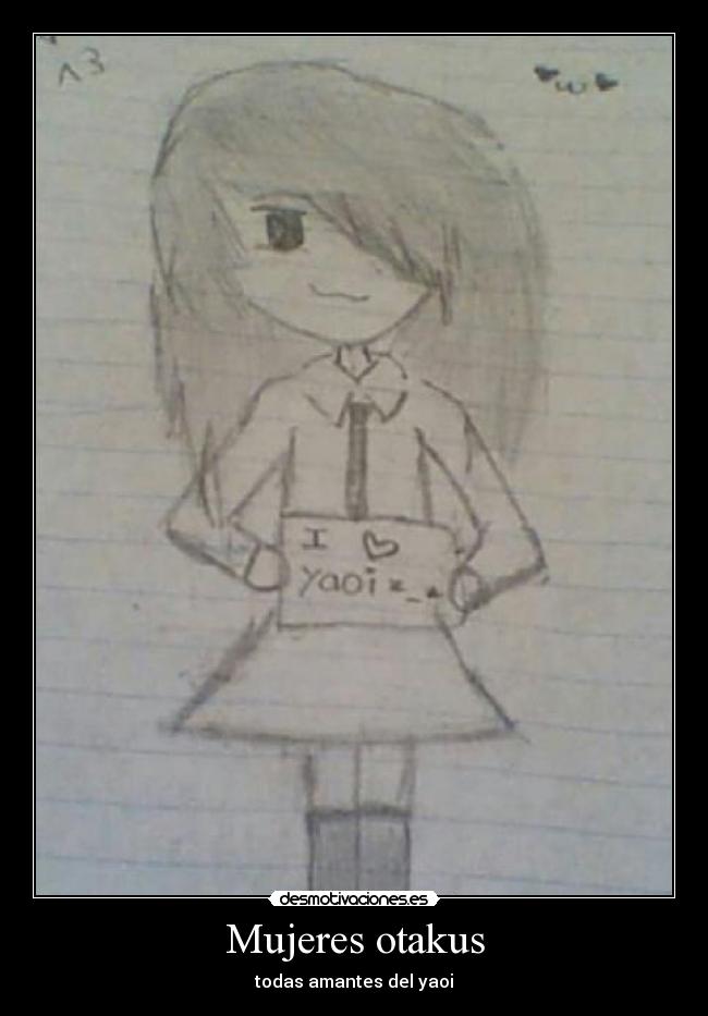 Mujeres otakus - todas amantes del yaoi