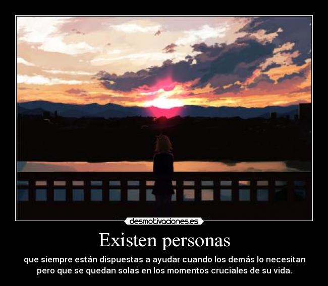 Existen personas -
