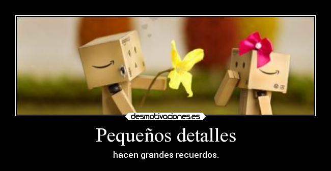 Pequeños detalles -